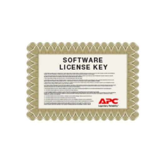 APC License, EcoStruxure IT Data Center Expert, digital, perpetual, NetBotz surveillance, 10 nodes