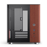 Jonsbo TK-0 BLACK computer case Black, Wood