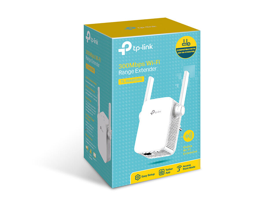 TP-Link TL-WA855RE network extender Network transmitter & receiver White 10, 100 Mbit/s