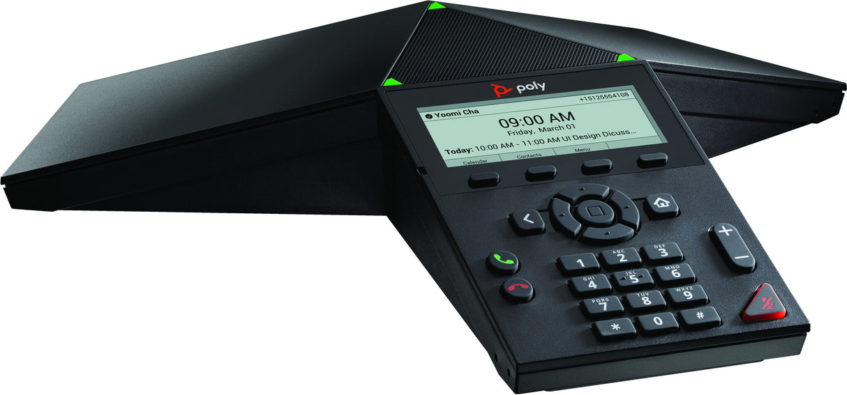 POLY Trio 8300 IP Conference Phone and PoE-enabled