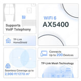 TP-Link AX5400 VDSL Whole Home Mesh Wi-Fi 6 System