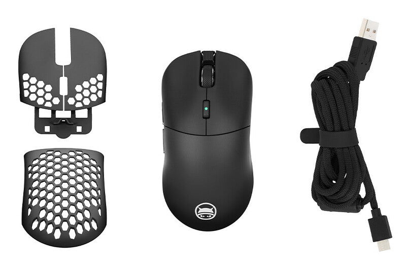 GAMIAC PX71 mouse Gaming Ambidextrous RF Wireless + USB Type-A Optical 16000 DPI