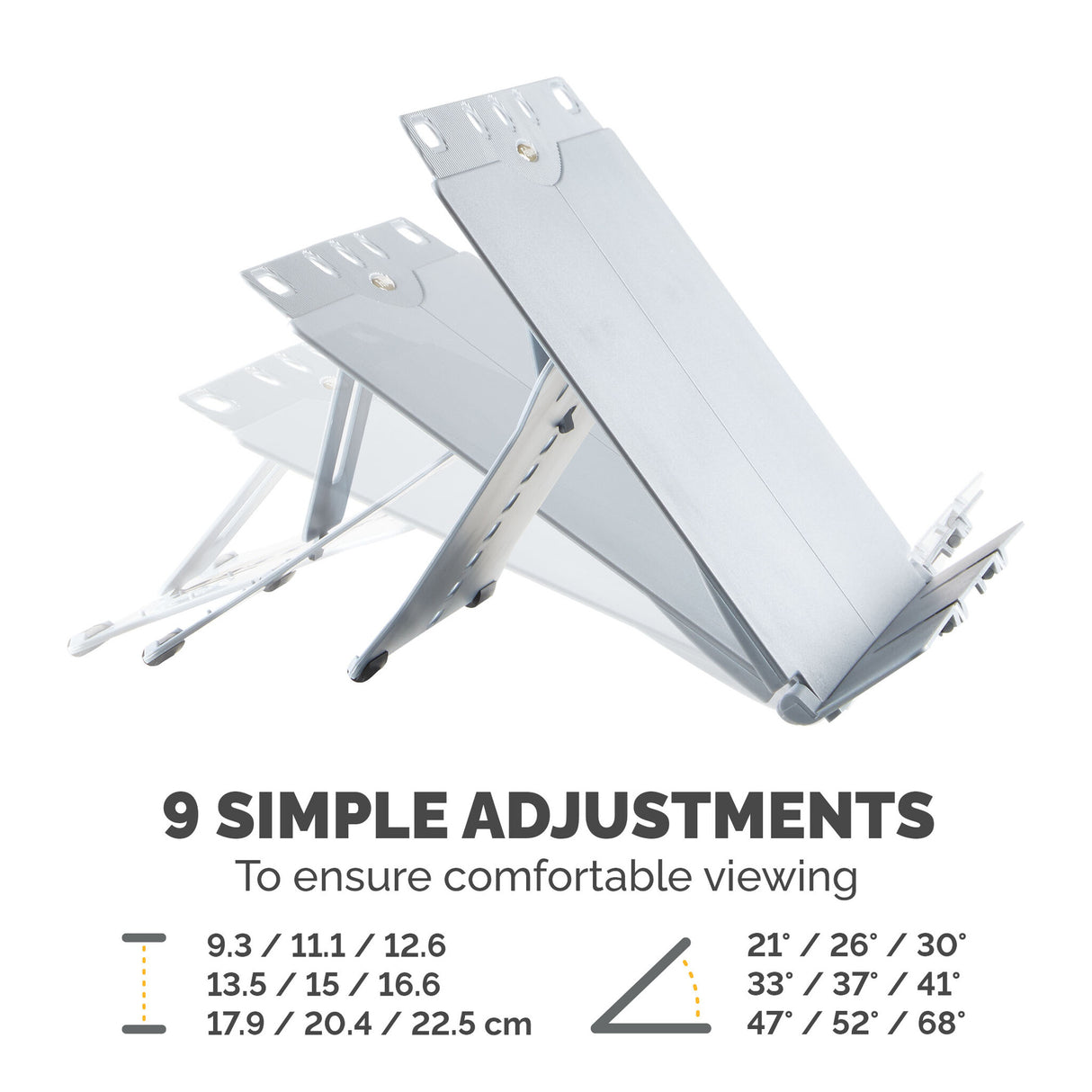 Fellowes Booklift document holder Plastic Silver