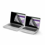 StarTech.com 13.3-inch 16:10 Flip-Up Privacy Screen with Touch, Anti-Glare Blue Light Filter, Laptop Monitor Screen Protector, +/- 30 Deg. View Angle
