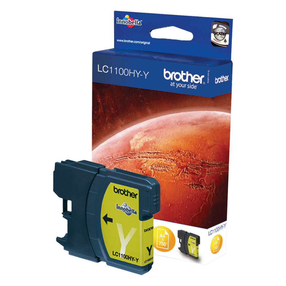 Brother LC1100HYY ink cartridge 1 pc(s) Original High (XL) Yield Yellow