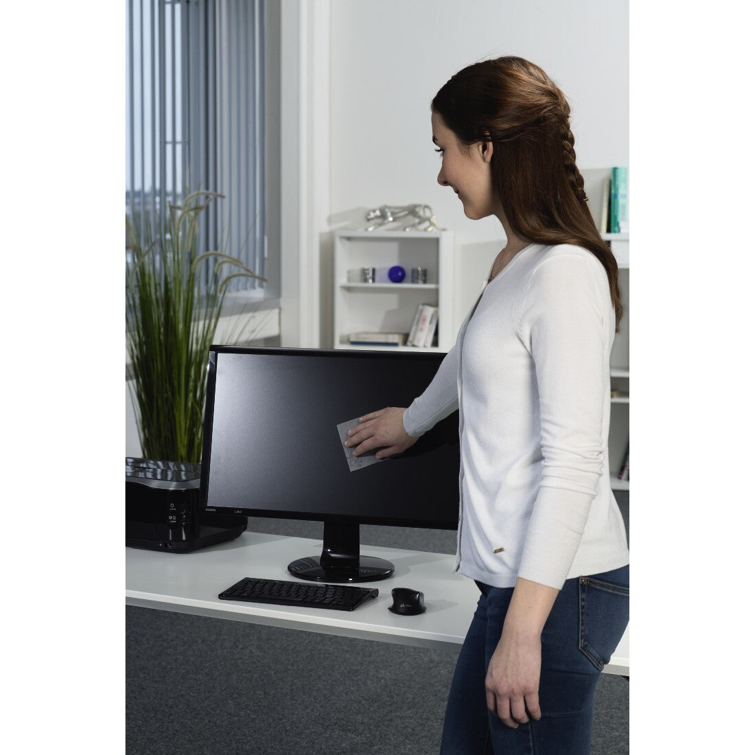 Hama 00113806 cleaning cloth Fleece White 100 pc(s)