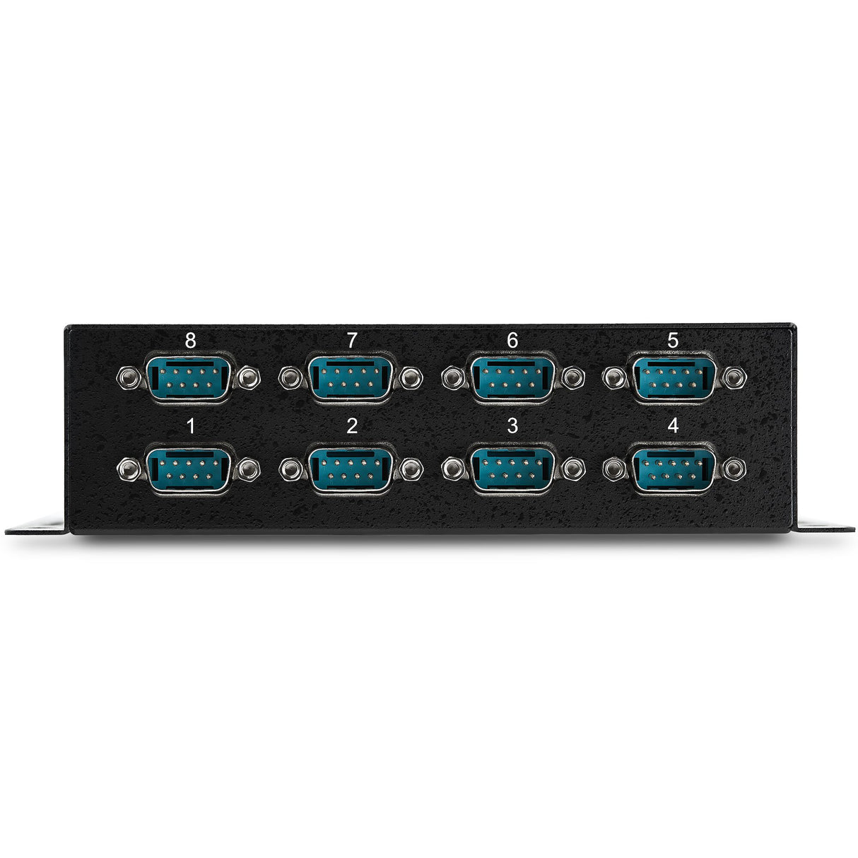StarTech.com 8 Port USB to DB9 RS232 Serial Adapter Hub – Industrial DIN Rail and Wall Mountable