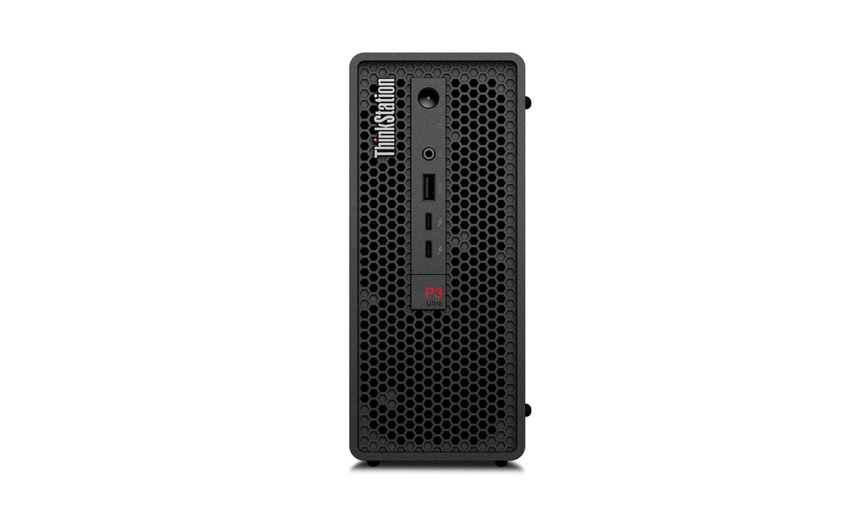 Lenovo ThinkStation P3 Ultra SFF Intel® Core™ i7 i7-14700 32 GB DDR5-SDRAM 1 TB SSD NVIDIA RTX A2000 Windows 11 Pro Mini Tower Workstation Black