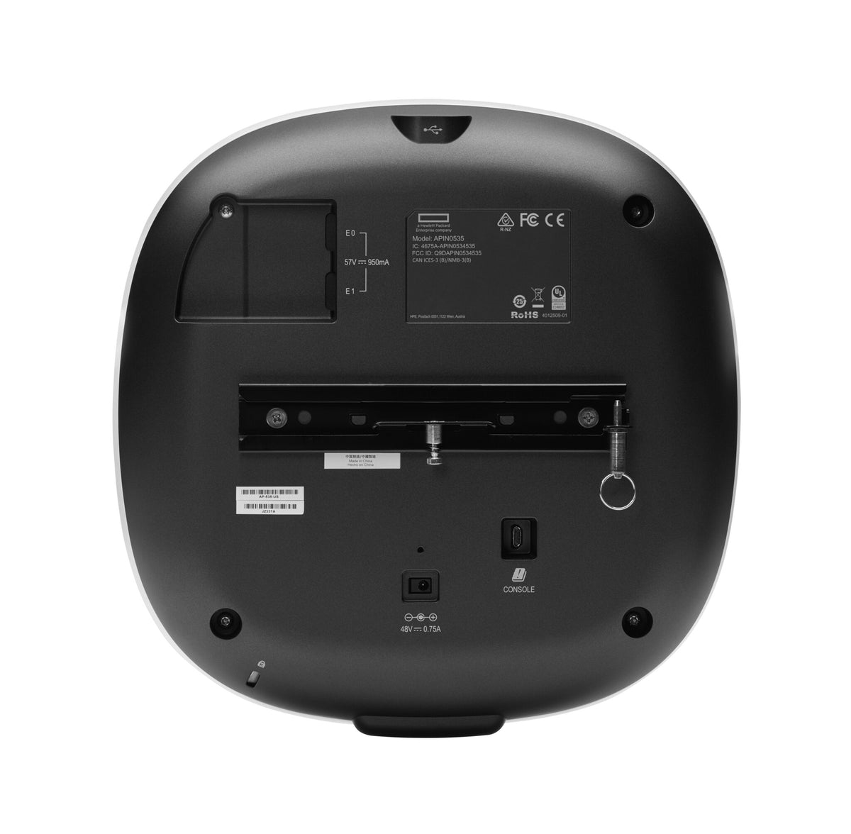 HPE Aruba Networking AP-535 (RW) Dual Radio 4x4 802.11ax Internal Antennas Unified Campus AP