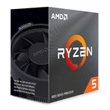 Procesador AMD Ryzen 5 4500 3,6 GHz de 6 núcleos AM4, 12 subprocesos, aumento de 4,1 GHz