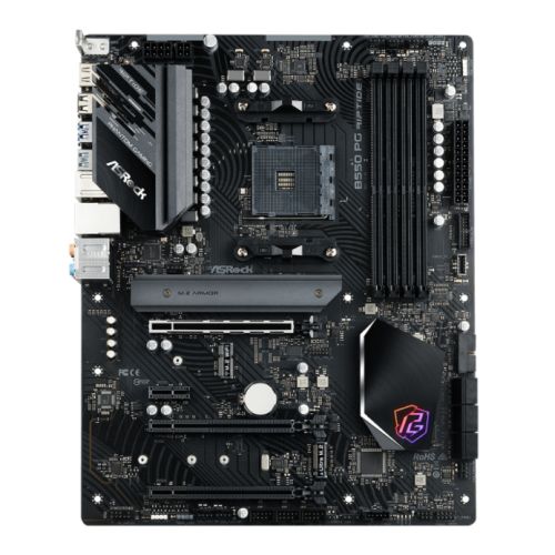 Asrock B550 PHANTOM GAMING RIPTIDE, AMD B550, AM4, ATX, 4 DDR4, HDMI, XFire, 2,5 GB LAN, RGB, 2x M.2