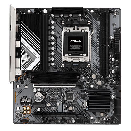 Asrock B650M-HDV/M.2, AMD B650, AM5, Micro ATX, 2 DDR5, HDMI, DP, LAN 2,5G, PCIe4, 2x M.2