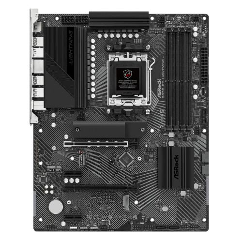 Asrock B650 PG LIGHTNING, AMD B650, AM5, ATX, 4 DDR5, HDMI, 2.5G LAN, PCIe4, 3x M.2