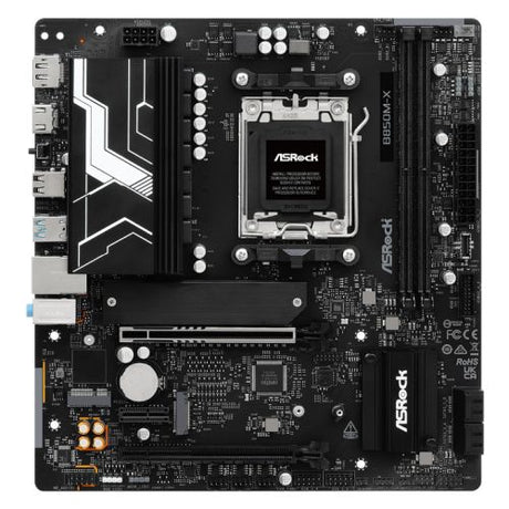 Asrock B850M-X R2.0, AMD B850, AM5, Micro ATX, 2 DDR5, HDMI, DP, 2.5G LAN, 2x M.2