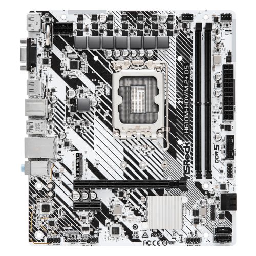 ASRock マザーボード H610M-HDV/M.2 Intel H610 シリーズ CPU (LGA1700) 対応 H610 Micr ASRock マザーボード H610M-HDV⁄M.2 Intel H610 シリーズ 第12世代 CPU