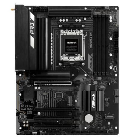 Asrock X870 PRO-A WIFI, AMD X870, AM5, ATX, 4 DDR5, HDMI, 2 USB4, Wi-Fi 7, 2.5G LAN, 3x M.2