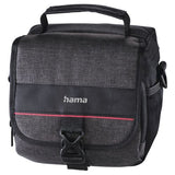 Hama Valletta 110 Camera Bag, Belt Loops, Shoulder Strap, Removable Divider, 15.5 x 10 x 13 cm Compartment