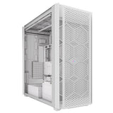 Corsair iCUE LINK 9000D RGB Airflow Gaming Case w/ Glass Side, E-ATX, Dual System, Up to 18 Fans, InfiniRail Fan Mounting, iCUE LINK Hub, USB-C,  Asus BTF Compatible, White