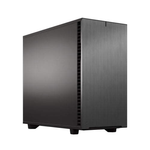 Fractal Design Define 7 (Grey Solid), boîtier de jeu, E-ATX, multibracket, 3 ventilateurs, hub de ventilateur, optimisé pour le silence, USB-C