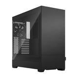 Fractal Design Pop Silent (Black TG) Gaming Case w/ Clear Glass Window, ATX, Sound-Damping Steel & Foam, 3 Fans