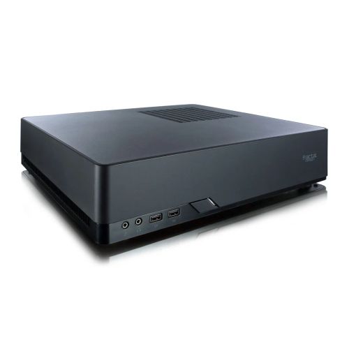 Caja Fractal Design Node 202 SFX HTPC, Mini ITX, requiere fuente de alimentación SFX (máx. 130 mm), soporte de GPU de 310 mm, orientación horizontal/vertical