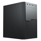 Vida Enterprise Black Office Case, Micro ATX, 12cm Fan, Mesh Front