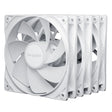 Be Quiet! BL136 Pure Wings 3 120mm PWM Reverse Blade Case Fans (3 Pack), Rifle Bearing, 1500 RPM, White