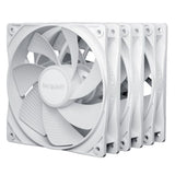 Be Quiet! BL136 Pure Wings 3 120mm PWM Reverse Blade Case Fans (3 Pack), Rifle Bearing, 1500 RPM, White