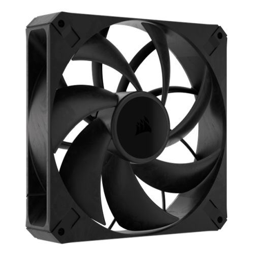 Corsair RS140 MAX 140mm PWM Thick Case Fan, 30mm Thick, Magnetic Dome Bearing, 1600 RPM, Liquid Crystal Polymer Construction