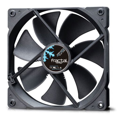 Fractal Design Dynamic X2 GP-14 140mm Case Fan, Long Life Sleeve Bearing, Counter-balanced Magnet, 1000 RPM, Black