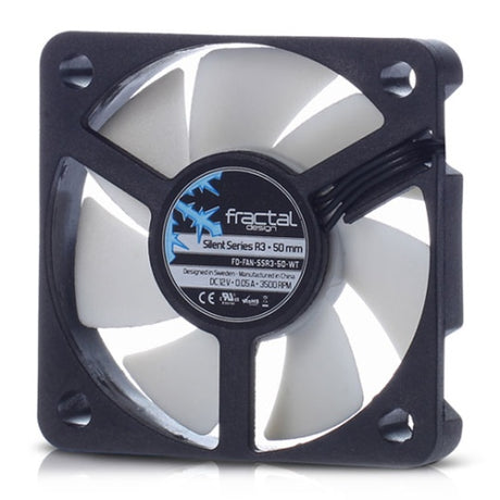 Fractal Design Silent Series R3 50mm Case Fan, 7 Blades, Rifle Bearing, 3500 RPM