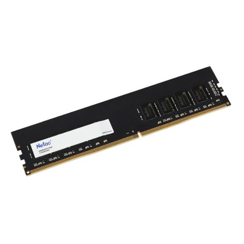 Netac NTBSD4P26SP-16 Mémoire système DIMM 16 Go, DDR4, 2666 MHz, 1 x 16 Go, 288 broches, 1,35 V, CL16-20-20-40