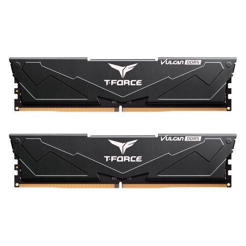 Team T-Force Vulcan FLBD532G6000HC38ADC01 Mémoire système 32 Go (2 x 16 Go), 6 000 MHz, DDR5, CL38, kit DDR5