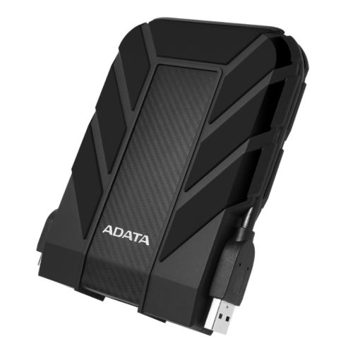 Adata HD710 Pro Durable 1 To USB 3.1 Disque dur externe portable IP68 étanche, résistant aux chocs, à la poussière, noir