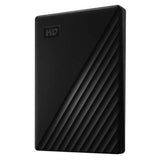 WD 4TB My Passport External Hard Drive, 2.5", USB 3.2 Gen1, Hardware Encryption, Backup Software, Black