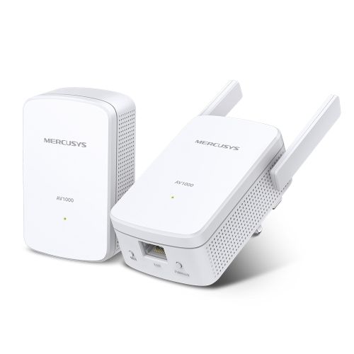 Mercusys (MP510 KIT) 300Mbps Wireless N Powerline Adapter Kit, AV2 1000, 1-Port