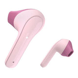 Hama (Freedom Light) Bluetooth Earbuds with Microphone, Touch Control, Voice Control, Charging/Carry Case Included, Pink