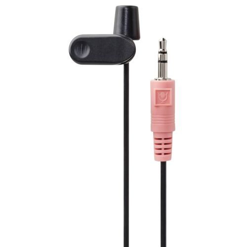 Hama Clip-On Microphone, 3.5mm Jack, 2 Metre Cable