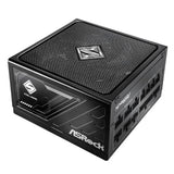 ASRock Steel Legend SL-1000G 1000W ATX Power Supply Unit, 80 Plus Gold Certified, 120mm Silent Cooling Fan, High Efficiency PSU