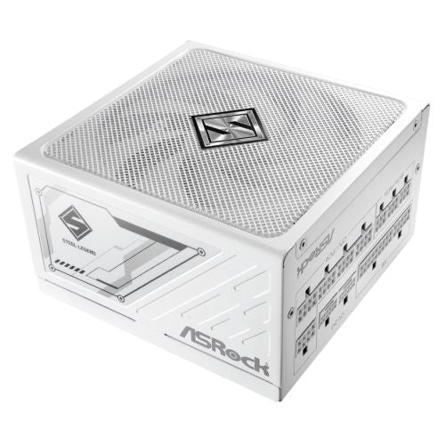 ASRock SL-1200GW 1200W ATX Power Supply Unit, 80 PLUS GOLD Certified, 135mm Striped Axial FDB Fan, High Efficiency PSU