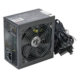 Vida Lite 650W ATX PSU, Fluid Dynamic Ultra-Quiet Fan, PCIe, Flat Black Cables, Power Lead Not Included, Black