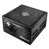 ASRock Steel Legend SL-750G 750W ATX Power Supply Unit, 80 Plus Gold Certified, 120mm Silent Cooling Fan, High Efficiency PSU