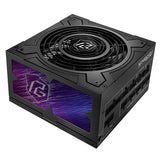 ASRock Phantom Gaming PG-850G 850W ATX Power Supply Unit, 80 Plus Gold Certified, 135mm Fluid Dynamic Bearing Fan, High Efficiency PSU