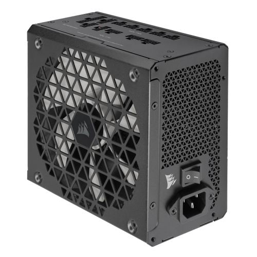 Fuente de alimentación Corsair RMx SHIFT Series RM850X de 850 W, ventilador dinámico fluido, totalmente modular, 80+ Gold, ATX 3.0, PCIe 5.0