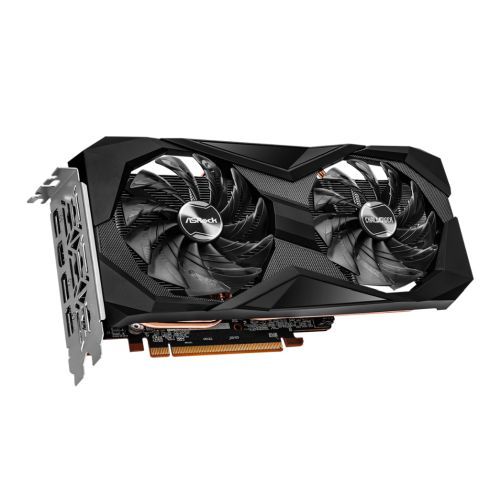 Asrock RX6600 Challenger D 8GB, 8GB GDDR6, PCIe4, HDMI, 3 DP, reloj de 2491MHz, AMD RDNA 2, refrigeración de 0dB