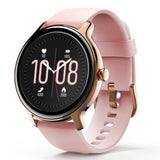 Hama Fit Watch 4910 Fitness Tracker Smart Watch, 1.09" LCD Touch Screen, Waterproof, Pink/Rose Gold