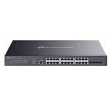 TP-Link Omada SG3428XMPP network switch Managed L2+ Gigabit Ethernet (10/100/1000) Power over Ethernet (PoE) 1U Black