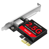 Mercusys (MA310E) 2.5 Gigabit PCI Express Network Adapter (Low Profile Bracket Included)