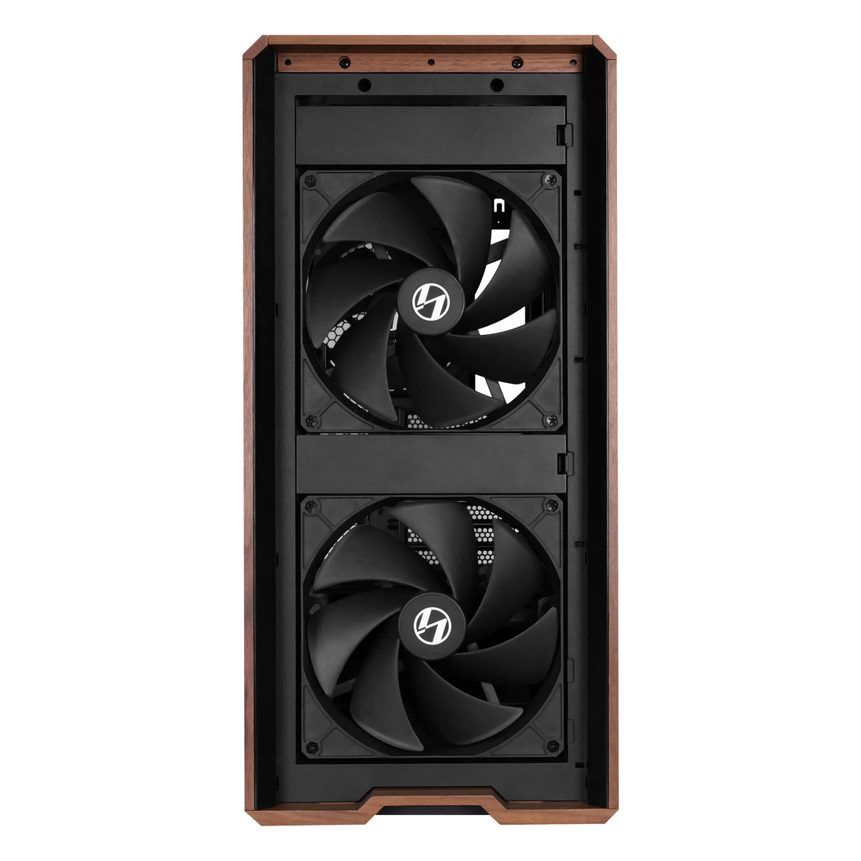 Lian Li Lancool LAN217X computer case Midi Tower Black, Wood