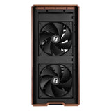 Lian Li Lancool LAN217X computer case Midi Tower Black, Wood
